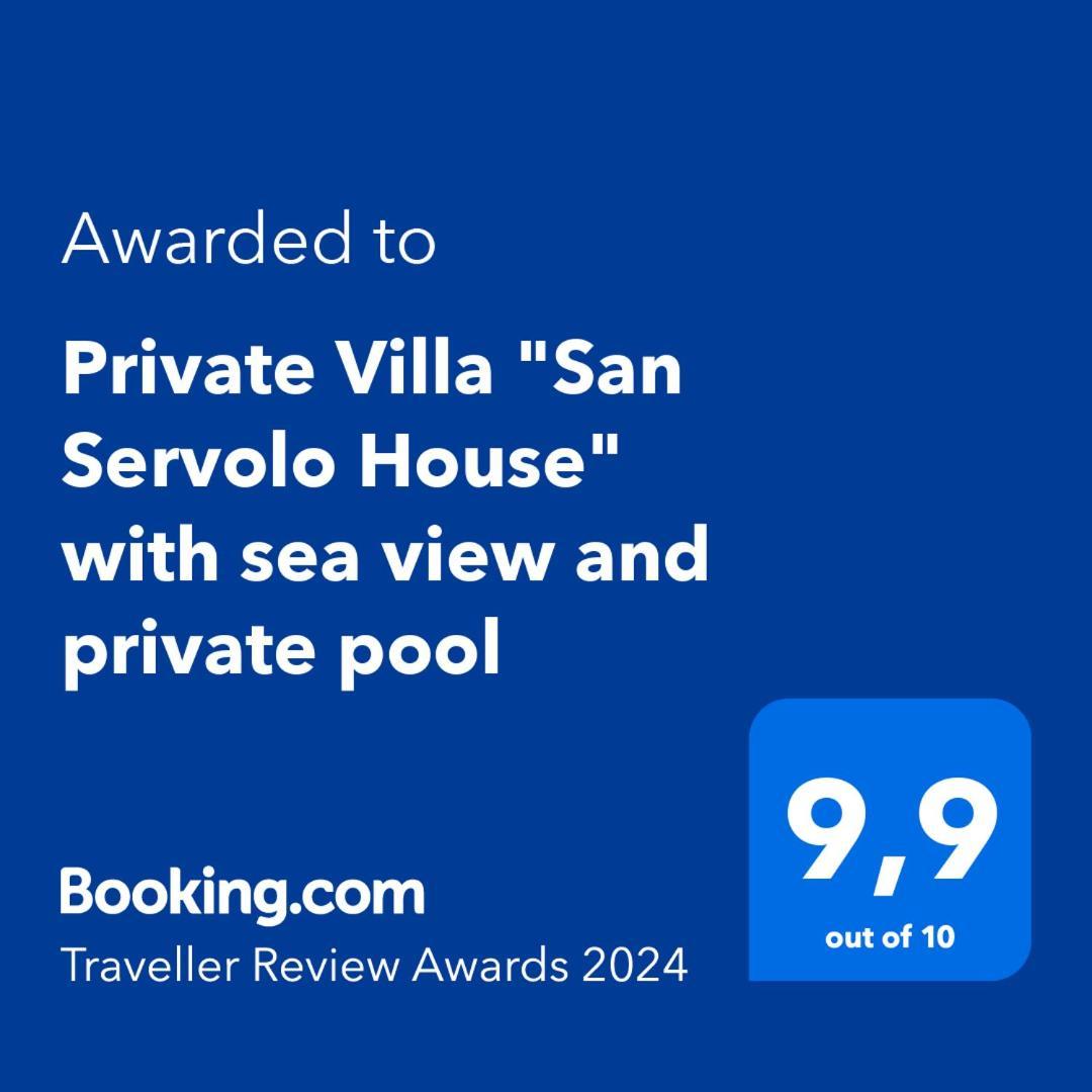 Private Villa "San Servolo House" With Sea View And Private Pool Buje Eksteriør bilde