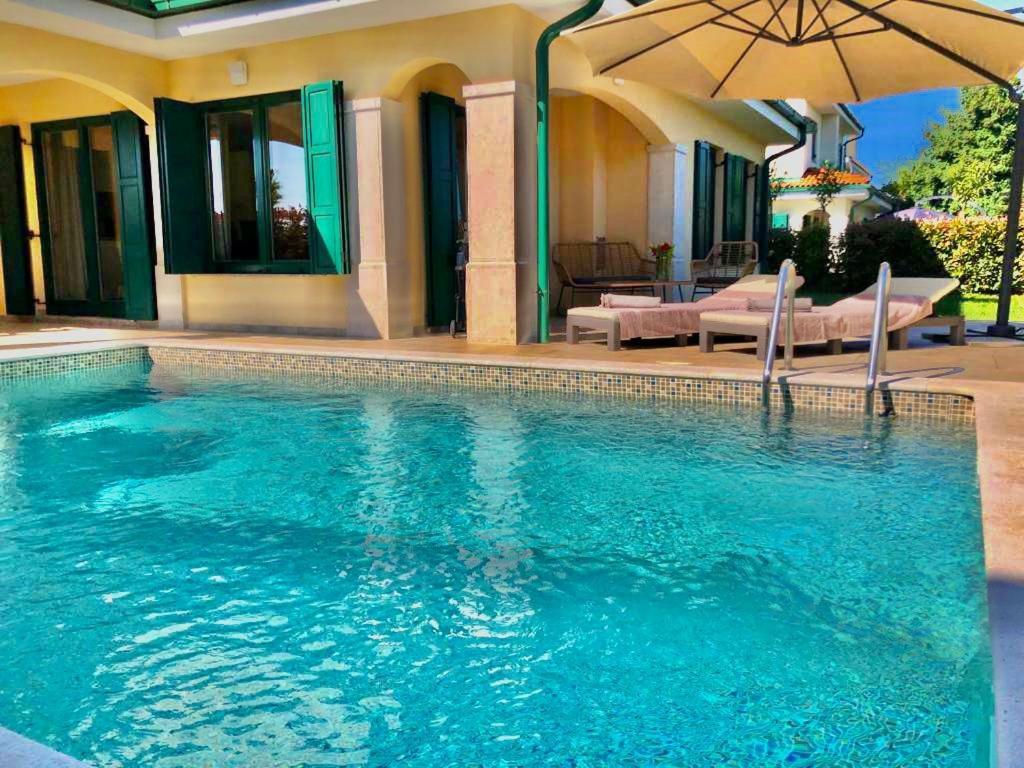 Private Villa "San Servolo House" With Sea View And Private Pool Buje Eksteriør bilde